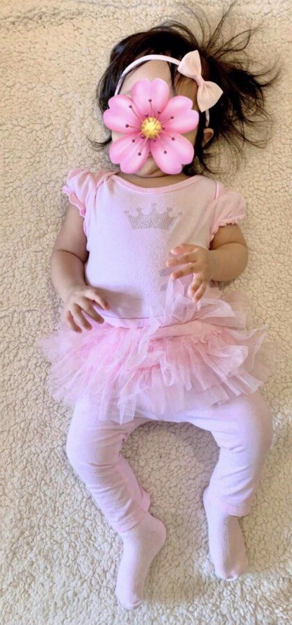 Take all for 550 Bodysuits and Tutu Leggings Bundle (Category: Babies & Kids Fashion) located in Pasig City. Submitted by littleryenstreasures (Listing ID 1465788495, Image 2). Description: - Brand: First Impressions - Material: Soft and comfortable cotton - Set includes: 3 short-sleeve bodysuits (white with bow prints, pink, and peach) and 1 pair of light pink leggings with an attached tutu skirt - Perfect for everyday wear or special occasions 