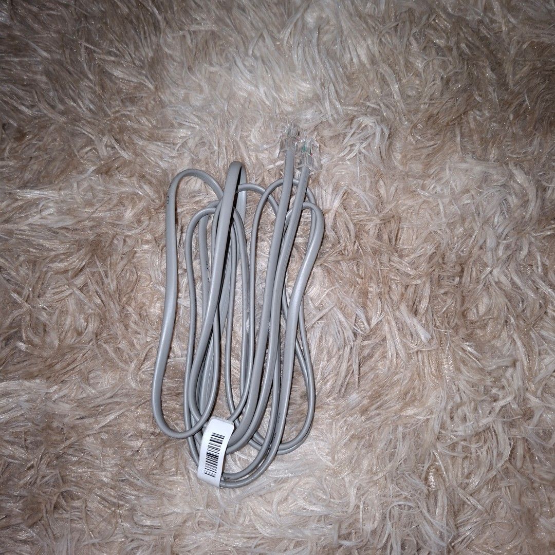 Telephone line wire cable (Category: Craft Supplies & Tools) located in Pasig City. Submitted by thethinkers (Listing ID 1465760434, Image 2). Description: .