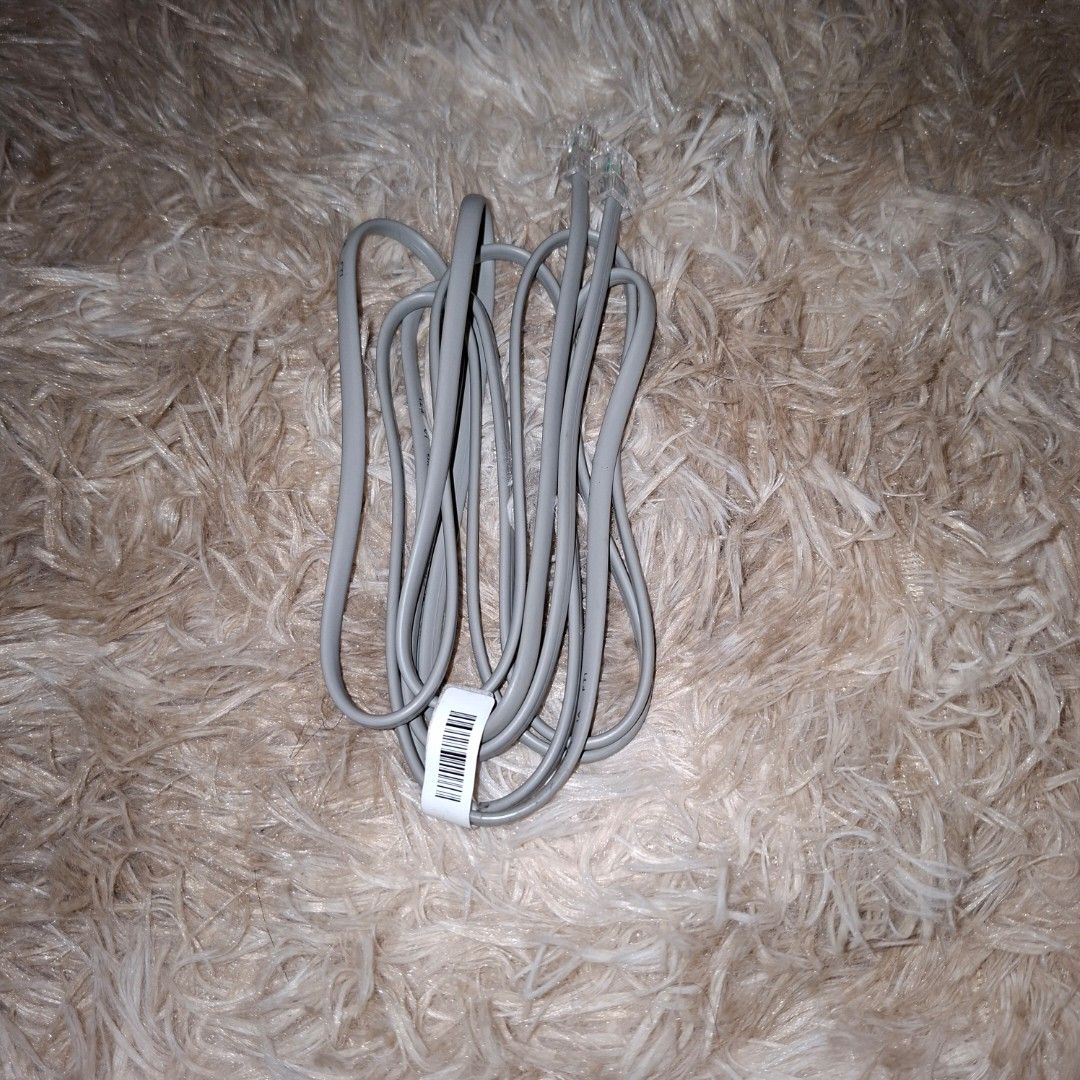 Telephone line wire cable (Category: Craft Supplies & Tools) located in Pasig City. Submitted by thethinkers (Listing ID 1465760434, Image 1). Description: .