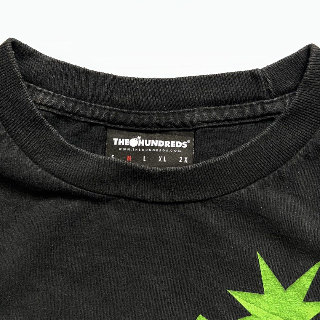 The Hundreds Bomb Think Huge Tee (Category: Tshirts & Polo Shirts ) located in Makati City. Submitted by merto_side (Listing ID 1465823107, Image 3). Description: The Hundreds Bomb Think Huge Tee Dimes:W20xL27 Issue:none ₱400 +Shipping fee.