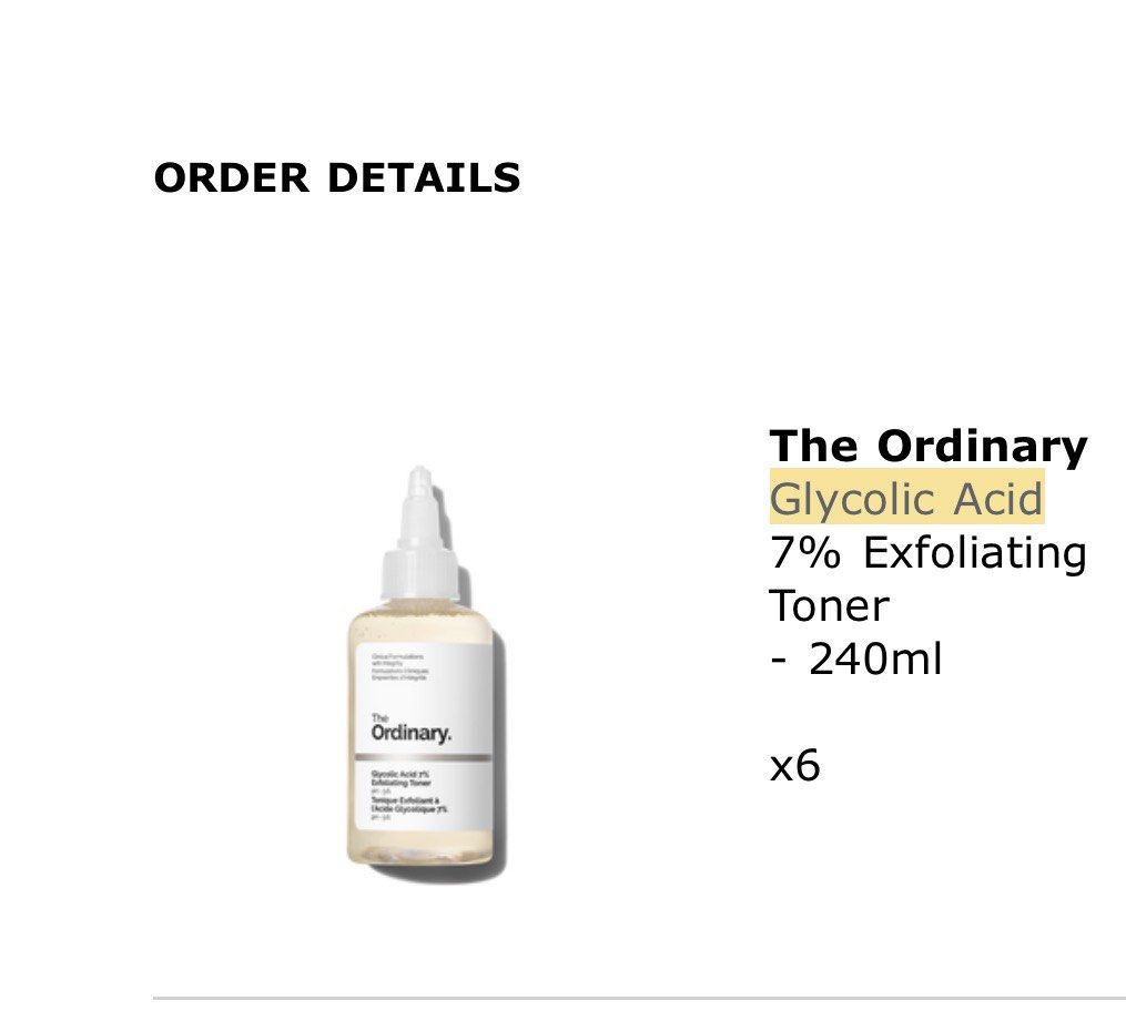 The Ordinary Glycolic Acid 240ml (Category: Face Care) located in Quezon City. Submitted by eightmile.ph (Listing ID 1465883003, Image 1). Description: Direct from Ordinary UK 100% Legit All stocks are brandnew .