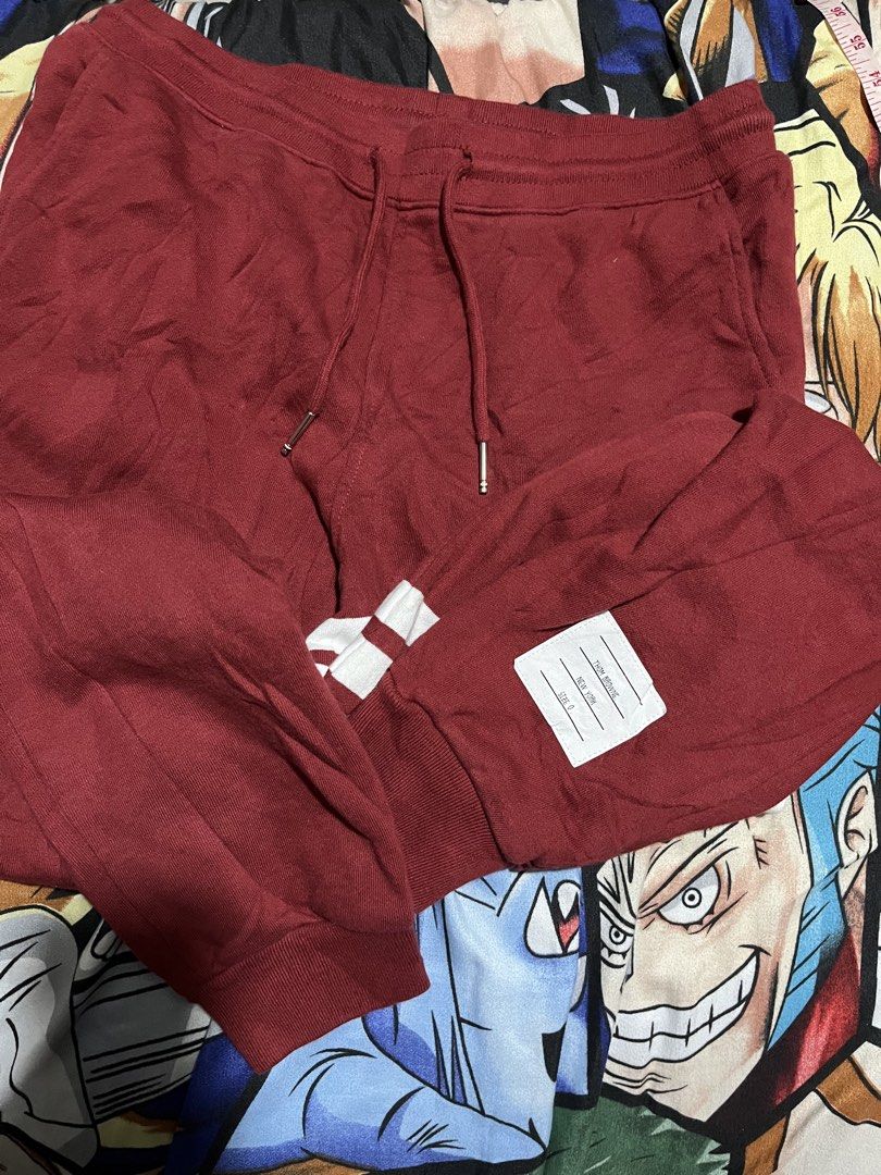 Thom Browne. Sweat Pants (Category: Joggers) located in Manila. Submitted by flex_curation (Listing ID 1465936545, Image 1). Description: 28-32W 36L IN VERY GOOD CONDITION BACOOR CAVITE LOC.