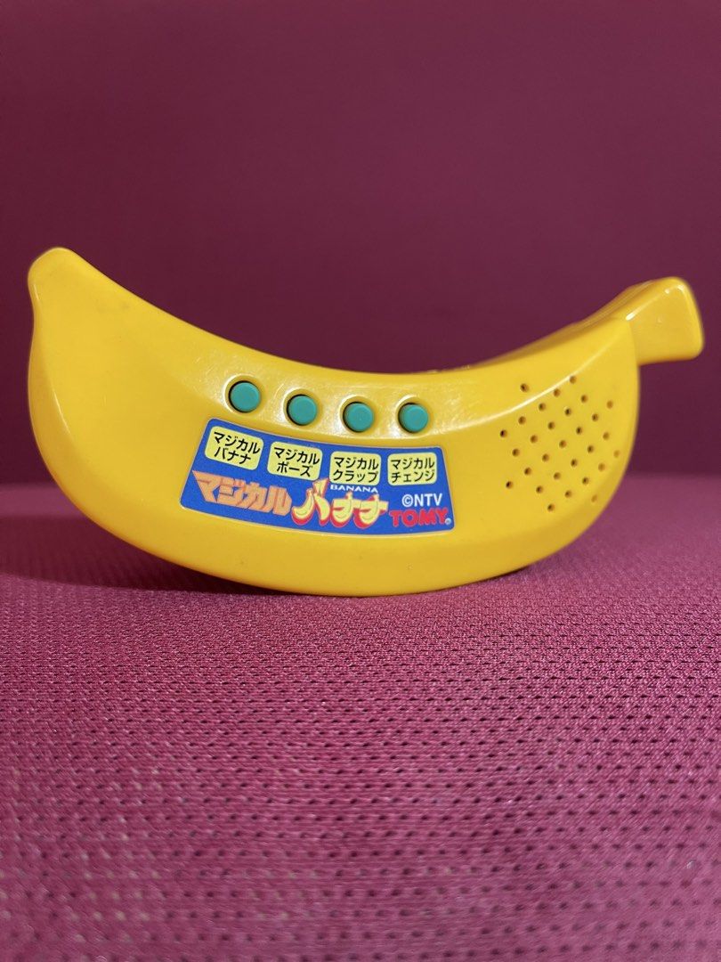 TOMY Magical Banana (Category: Interactive Toys) located in Manila. Submitted by dstrangerthings (Listing ID 1465889906, Image 1). Description: battery operated ✅working.