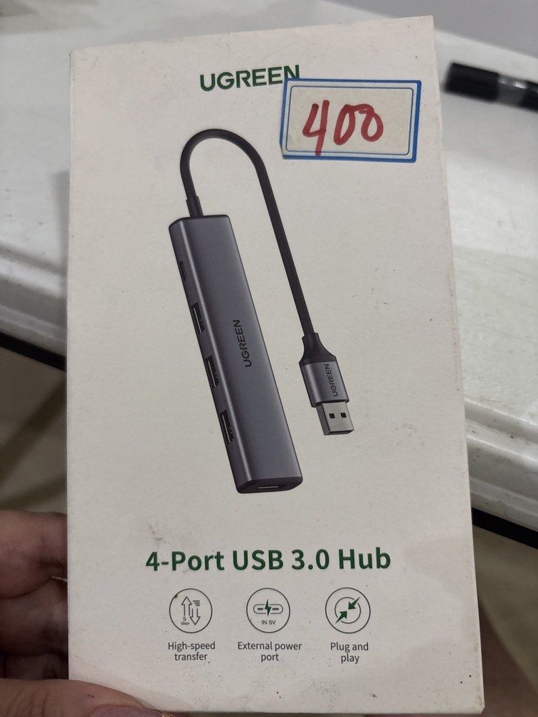 UGreen usb hub (Category: Cables & Adaptors) located in Paranaque City. Submitted by shopofashopaholic (Listing ID 1465841232, Image 1). Description: UGreen usb hub 4 ports USB 3.0.
