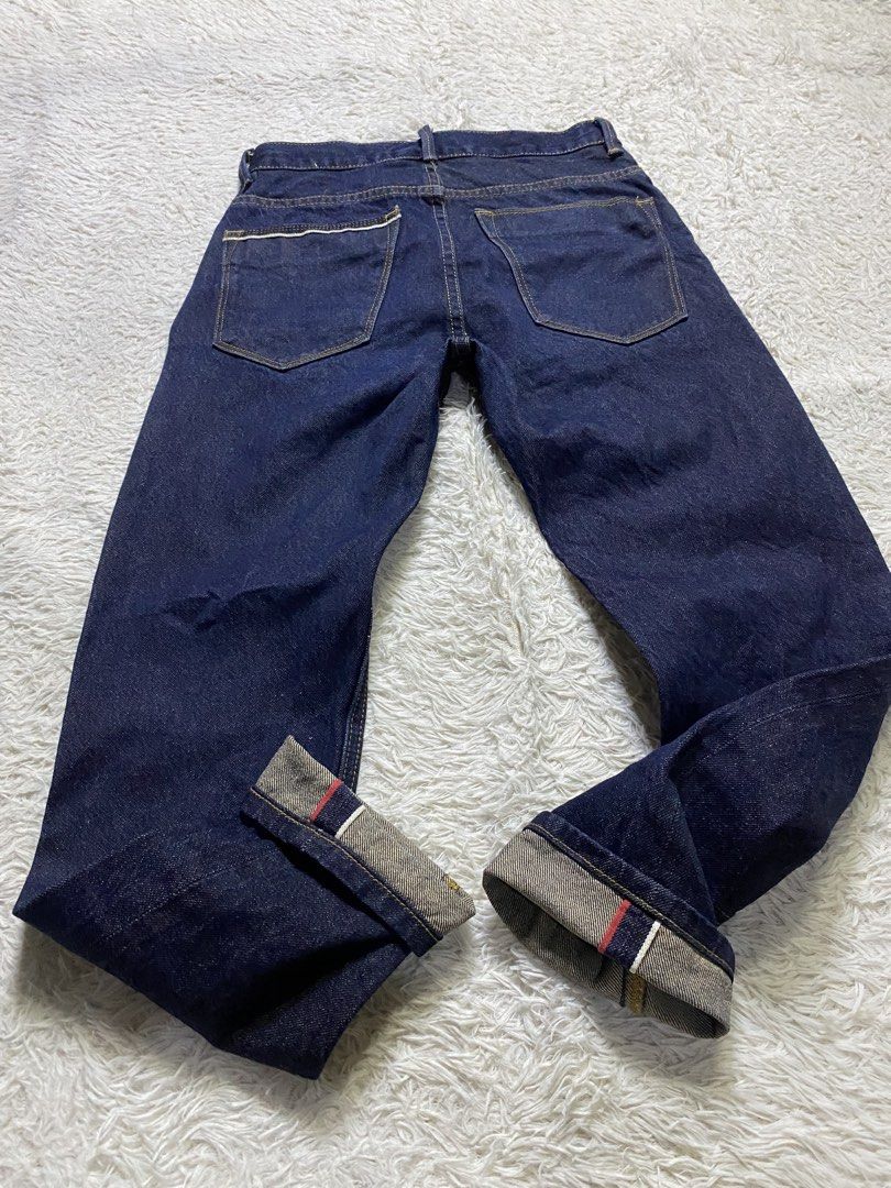 UNCLE FU Selvedge (Category: Jeans) located in Cavite. Submitted by nld_thrift (Listing ID 1465907369, Image 3). Description: UNCLE FU Selvedge W28 On tag (28actual) L 37.5 (Laylayan) LO: 6 Made In Japan UNISEX - REMOVED PATCH ON BACK Asnew Condition No refund/ no return, ask before buy, all sales are final. IF YOU ARE IN DOUBT ABOUT ANY DETAILS OF THE ITEM YOU’RE PURCHASING PLEASE FEEL FREE TO CONTACT US .