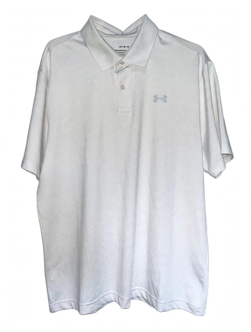 Under armour polo shirt (Category: Activewear) located in Cebu City. Submitted by thrift.sht (Listing ID 1465791275, Image 1). Description: Under armour polo shirt Color rate: 9.8/10 Excellent condition No issue 📍cebu city.