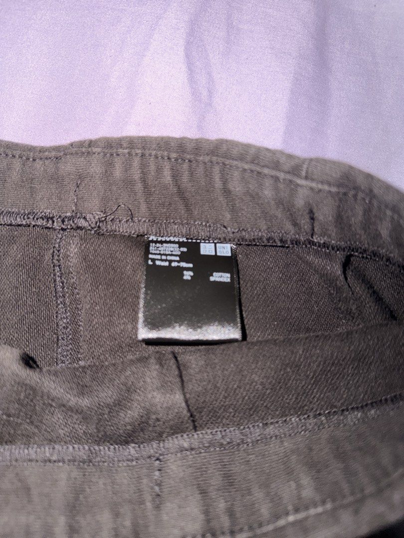 Uniqlo Cotton A Line Skirts Bundle Size L (Category: Skirts) located in Paranaque City. Submitted by keyas.preloved (Listing ID 1465879891, Image 3). Description: - Bundle includes 2 Uniqlo skirts: Dark Green and Denim Blue - Size: L (fits waist 69 to 75 cm) - Material: Cotton and spandex mix (very stretchy and comfortable) - Fit: Straight cut with stylish front seam detail - Condition: Brand new with tags intact inside waistband - Perfect staple