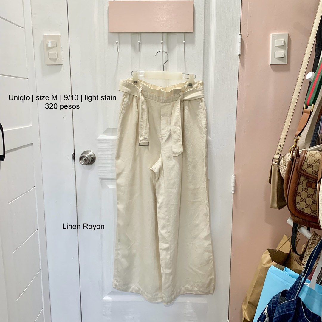 Uniqlo Linen Rayon Bottom (Category: Other Bottoms) located in San Fernando. Submitted by mariaelykavino (Listing ID 1465794955, Image 1). Description: .
