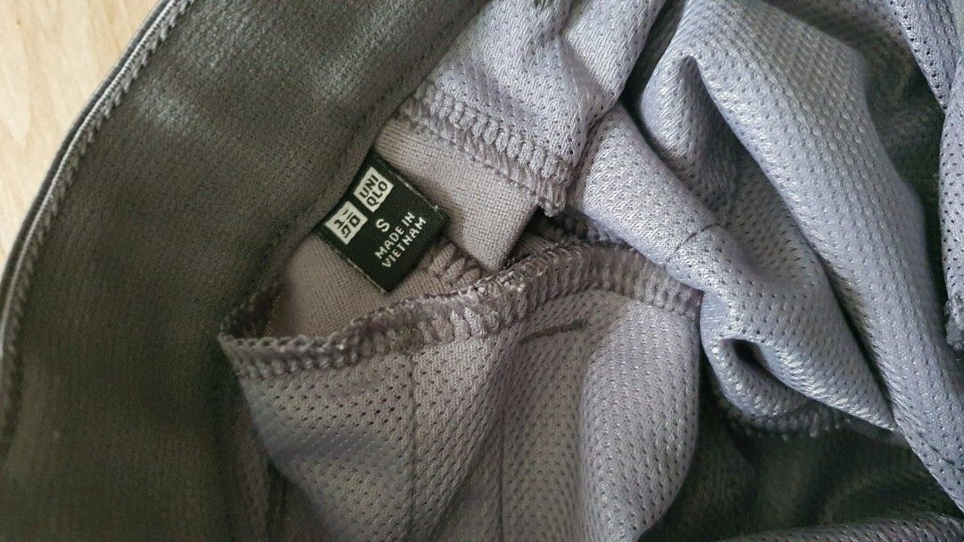 Uniqlo Smart Ankle Pants Grey Medium (Category: Trousers) located in Marikina City. Submitted by martin.is.next (Listing ID 1465945128, Image 2). Description: PERSONAL COLLECTION NOT THRIFTED - Brand: Uniqlo - Color: Grey - Size: S - Origin: Made in Vietnam - Material: 100% polyester body with nylon and spandex blends on the face and elastic parts - Lining: Breathable mesh inner lining - Versatility: Great everyday trousers for work or casual out
