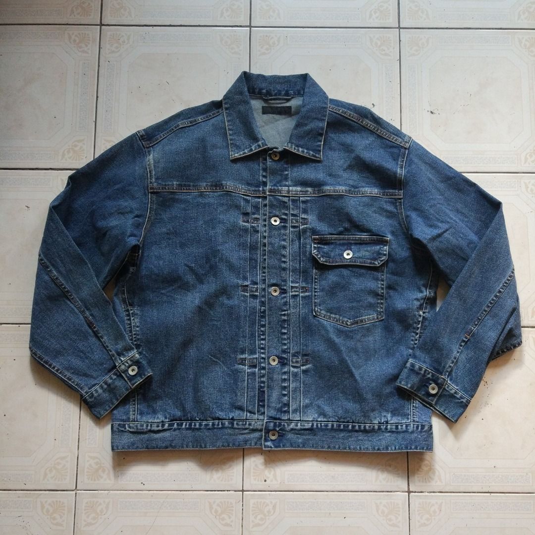 Uniqlo Type 1 Denim Jacket XL (Category: Coats, Jackets and Outerwear) located in Pasay City. Submitted by denimdude.ph (Listing ID 1465840372, Image 1). Description: .