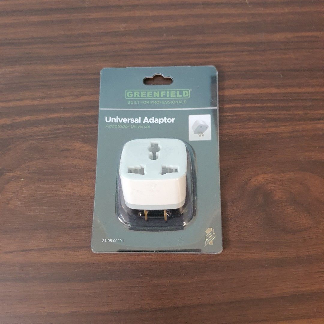 Universal plug adapter saksakan greenfield (Category: Cleaning Tools & Supplies) located in Pasig City. Submitted by thethinkers (Listing ID 1465760981, Image 3). Description: .