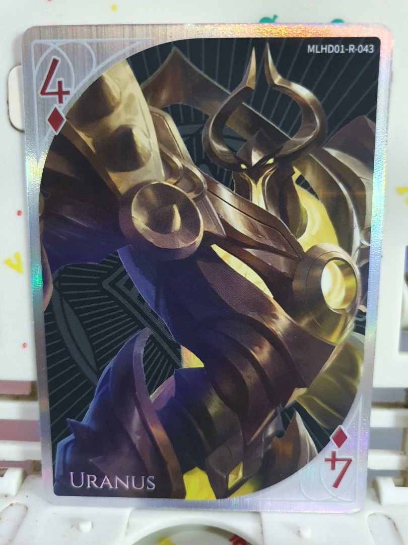 Uranus MLH01-R-043 R (Category: Raw Singles) located in Quezon City. Submitted by collectionneursonline88 (Listing ID 1465914952, Image 1). Description: 🔄 Meetups Balintawak Camachile 7/11 Quezon City 🛵 Shipping : - Lalamove ( except Provincial) - Flash Express - GogoExpress - LBC 📥 Payment : cash on meetups Gcash.