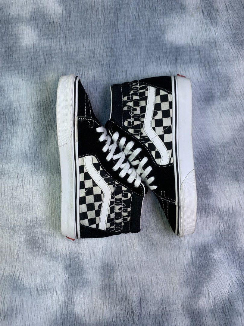 VANS SK8 HI PAINT DRIP CHECKERBOARD (Category: Sneakers) located in Quezon City. Submitted by shooz.kartel (Listing ID 1465870458, Image 3). Description: For sale only‼️ VANS SK8 HI PAINT DRIP CHECKERBOARD Excellent condition No major issues Size 7 mens 8.5 womens 39 euro 25 cm 1550 + sf only Legit/Authentic 💯 Pm for fast transact! 📩 Can do ship nationwide MOP: paymaya, bank transfer or gcash Location: Metro manila.