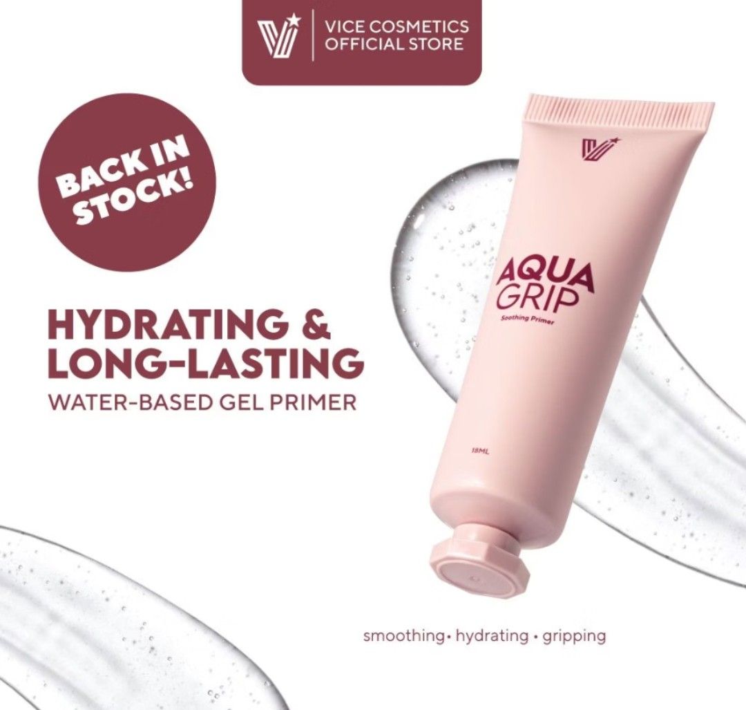 vice co. endlezz aquagrip soothing primer (Category: Makeup) located in Manila. Submitted by sh4ng (Listing ID 1465902673, Image 2). Description: 2pcs available ‼️ ₱150 EACH ‼️.