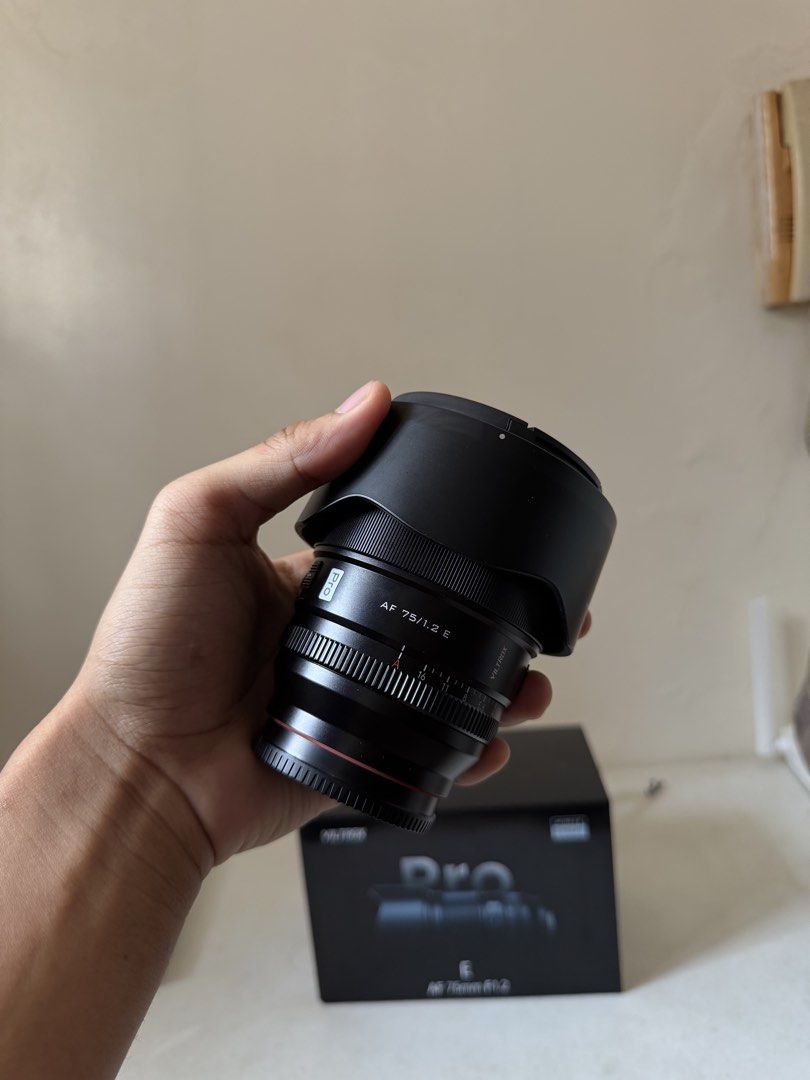 Viltrox AF 75mm F1.2 Pro Sony E-mount Lens (Category: Lens & Kits) located in Manila. Submitted by kazashi35220 (Listing ID 1465820677, Image 3). Description: .