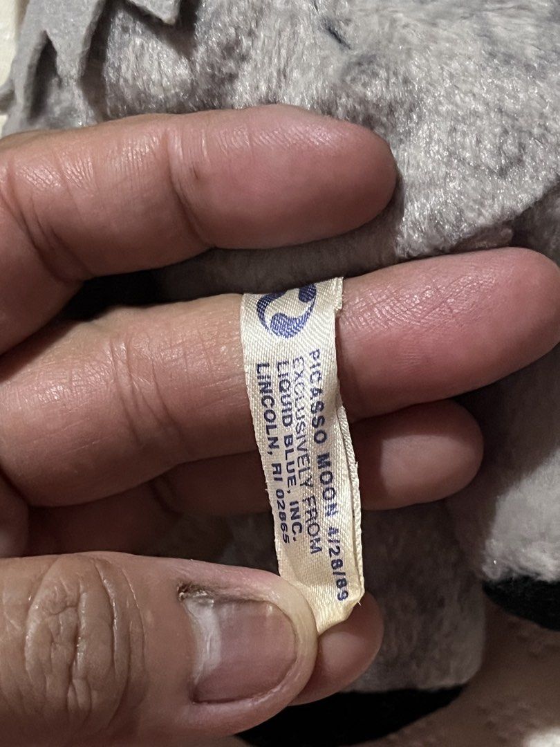 Vintage 1984 Grateful Dead bean bear PICASSO MOO (Category: Plushies & Soft Toys) located in Paranaque City. Submitted by bonsaiart (Listing ID 1465902255, Image 3). Description: Pre owned Good condition 1350+sf Payment via gcash or paymaya Shipping via j&t No to cod/ cop/ meetup.