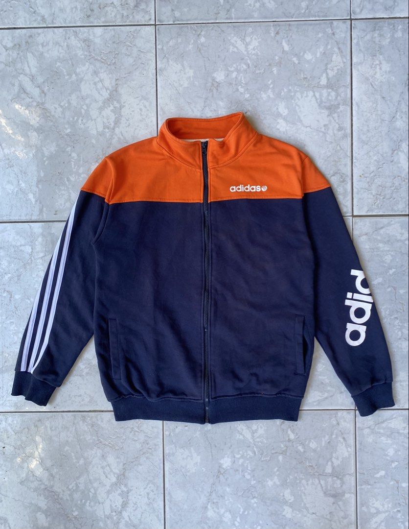 Vintage Adidas Track Jacket (Category: Coats, Jackets and Outerwear) located in Mangaldan. Submitted by primedealsofficial.ph (Listing ID 1465826658, Image 1). Description: Dimension: 21x27 Size: M to L Condition: 9.5/10 Good condition No issue .
