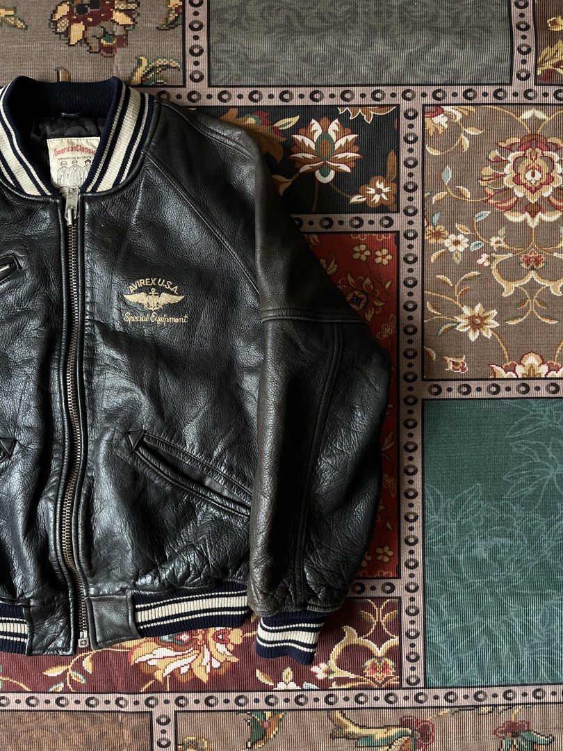 Vintage Avirex Leather Jacket (Category: Coats, Jackets and Outerwear) located in Baguio. Submitted by whatthestore (Listing ID 1465784924, Image 3). Description: .