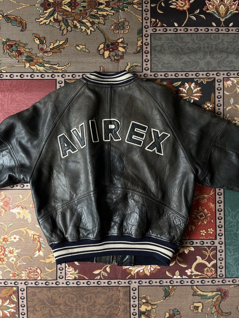 Vintage Avirex Leather Jacket (Category: Coats, Jackets and Outerwear) located in Baguio. Submitted by whatthestore (Listing ID 1465784924, Image 1). Description: .