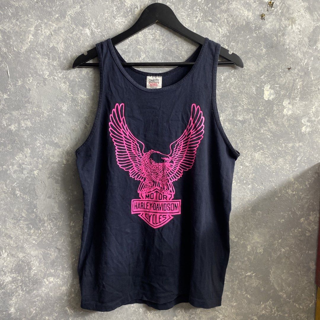 Vintage Harley Davidson (Category: Tshirts & Polo Shirts ) located in Pasig City. Submitted by lumangkamisa (Listing ID 1465918441, Image 1). Description: Large on tag, Oneita tag.