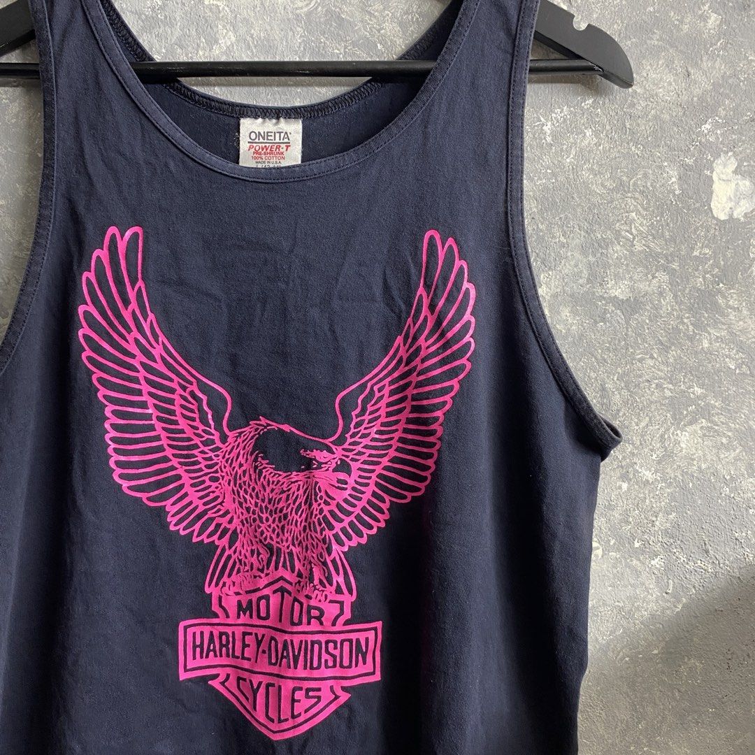Vintage Harley Davidson (Category: Tshirts & Polo Shirts ) located in Pasig City. Submitted by lumangkamisa (Listing ID 1465918441, Image 2). Description: Large on tag, Oneita tag.
