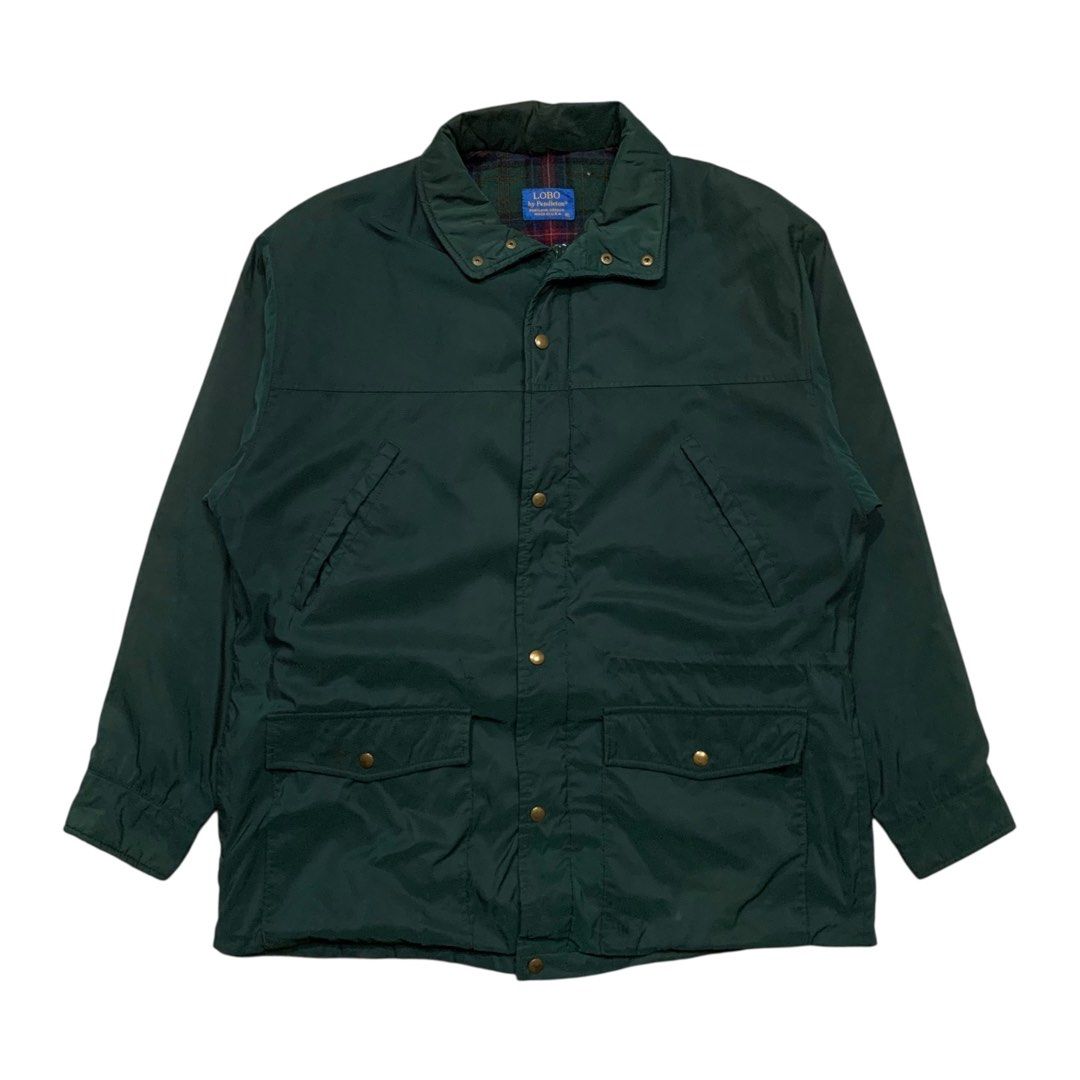 Vintage LOBO by Pendleton Plaid Inner Utility Field Jacket (Category: Coats, Jackets and Outerwear) located in Baguio. Submitted by thesecretshop_ph (Listing ID 1465786695, Image 1). Description: Size: LL Lenght: 31” Width: 24” Issue: -.