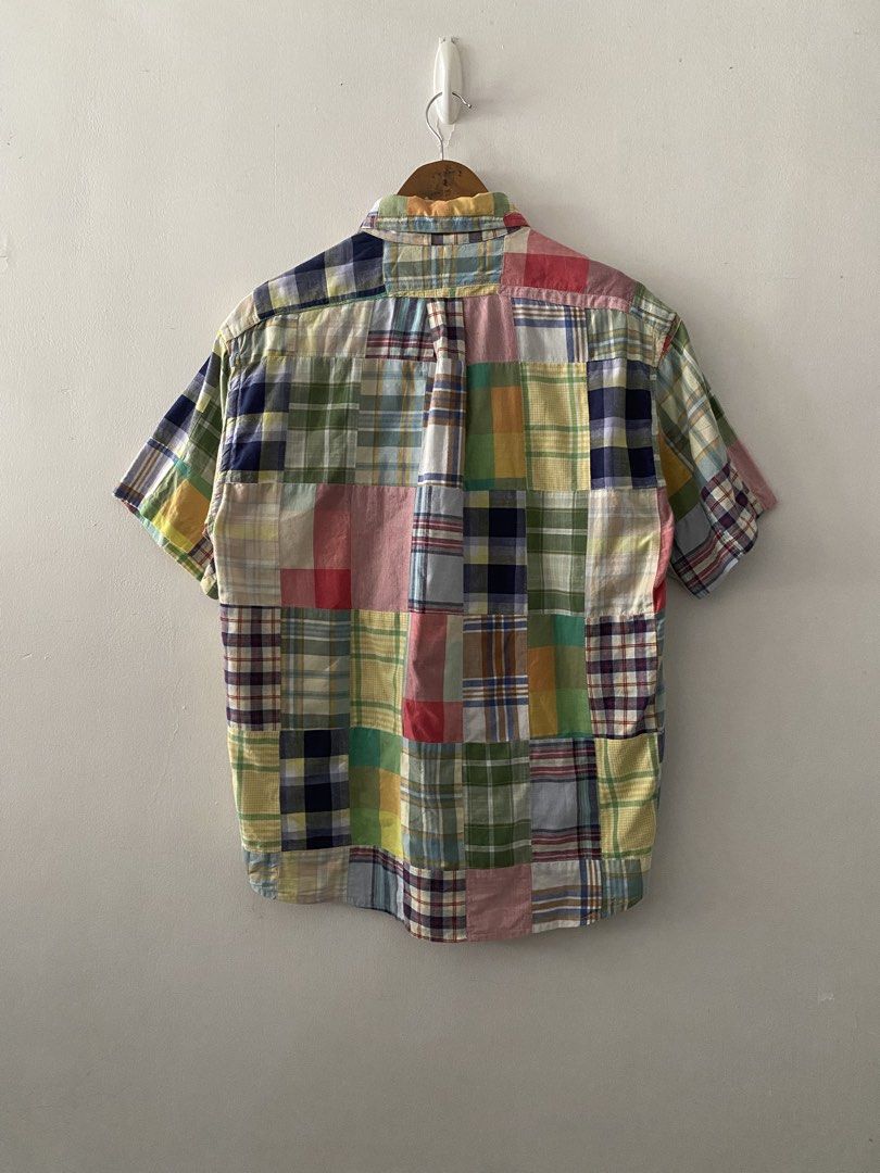Vintage RL Blake Patchwork Short Sleeve Button Down (Rare) (Category: Tshirts & Polo Shirts ) located in Quezon City. Submitted by rlphvncntbs (Listing ID 1465952797, Image 2). Description: Vintage RL Blake Patchwork Short Sleeve Button Down (Rare) Size: Small Measurements: 21" x 26.5" Excellent Condition ₱2,500 + SF (Negotiable).