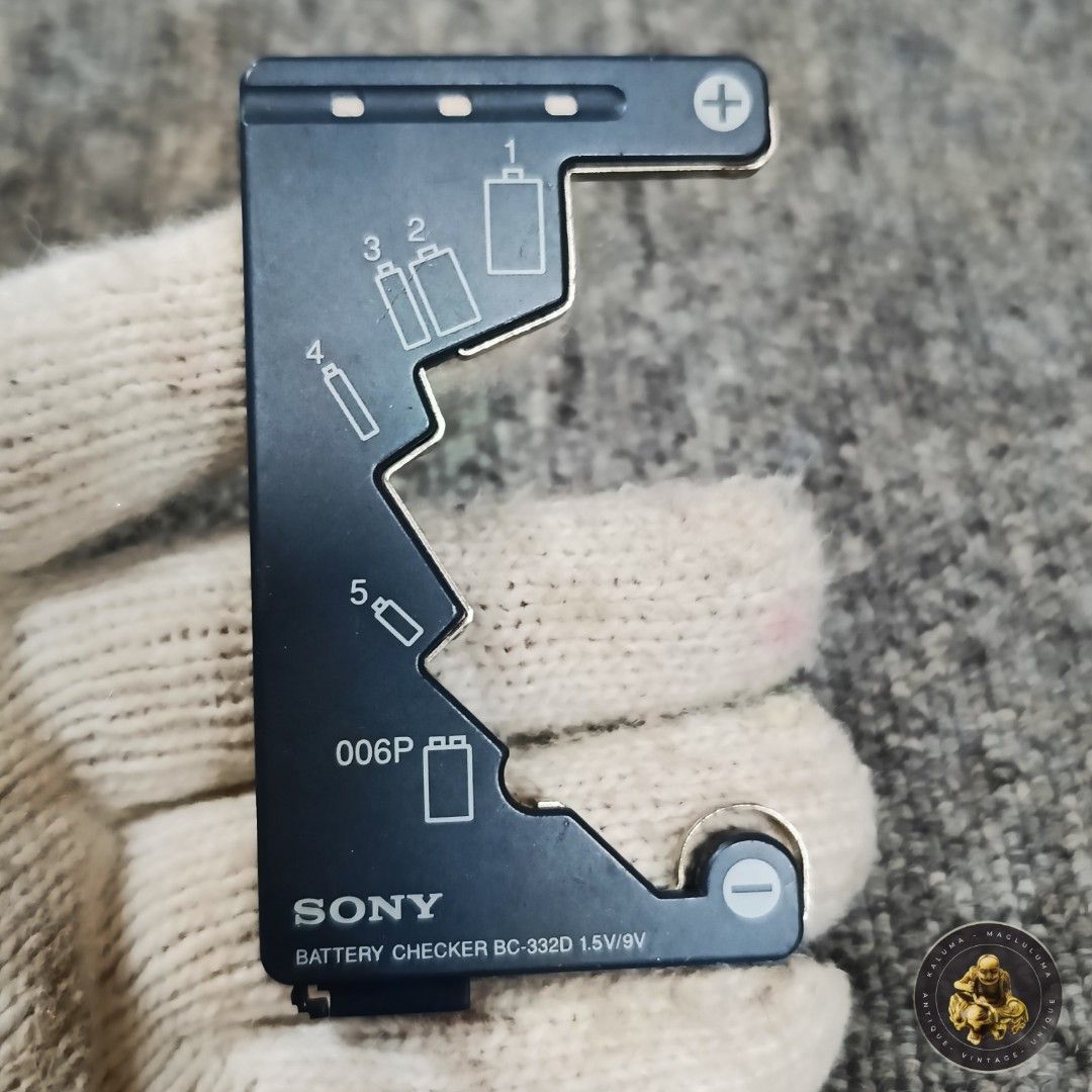 Vintage SONY Battery Checker BC-330D (Category: Vintage Collectibles) located in Meycauayan. Submitted by ka_luma (Listing ID 1465940252, Image 2). Description: .