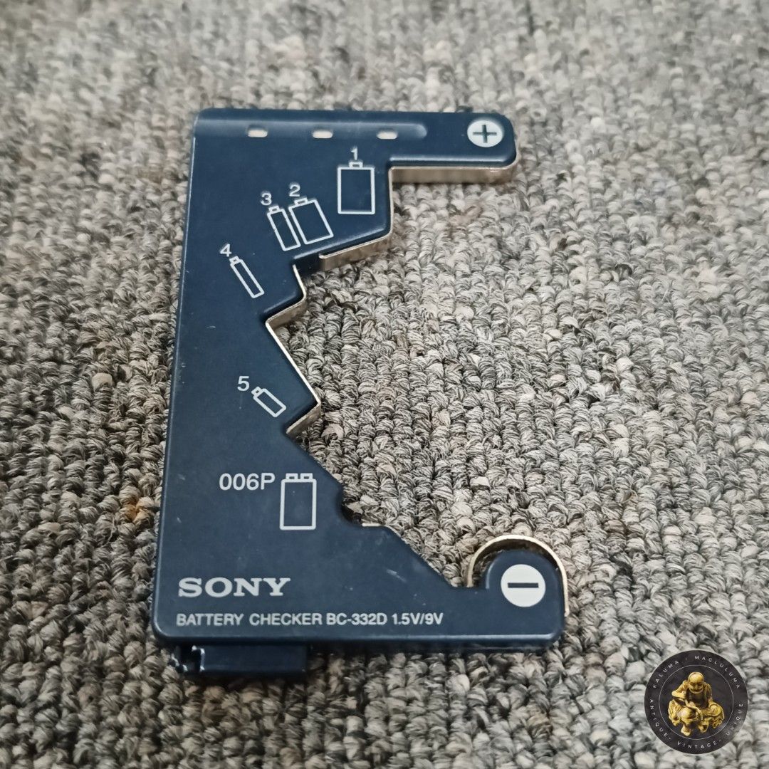 Vintage SONY Battery Checker BC-330D (Category: Vintage Collectibles) located in Meycauayan. Submitted by ka_luma (Listing ID 1465940252, Image 1). Description: .