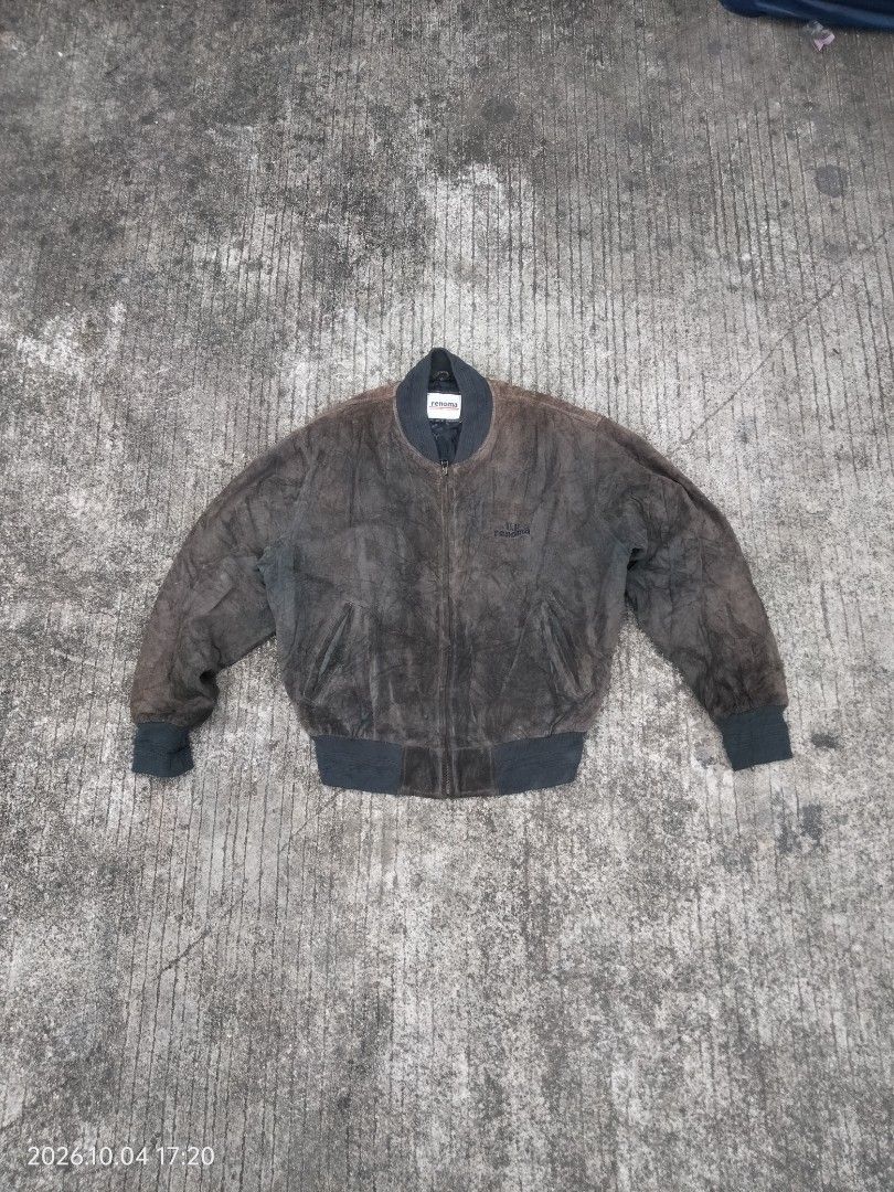 Vintage Suede U.P Renoma Jacket (Category: Coats, Jackets and Outerwear) located in Caloocan City. Submitted by haruconcep52476 (Listing ID 1465139187, Image 2). Description: Dimensions W22×L25 Good condition Color rate 9 No issue Need wash fresh from bale.