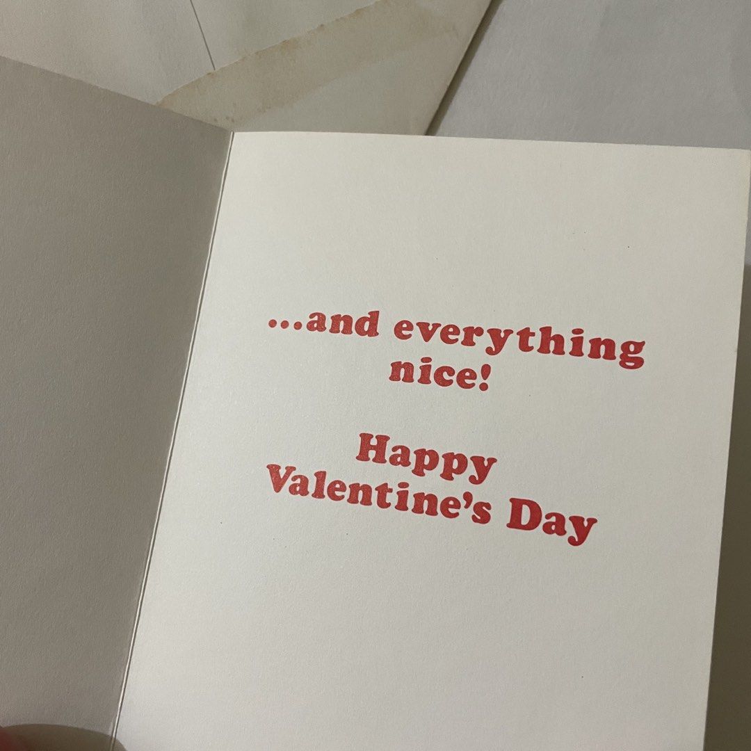 Vintage Valentines Greeting Card (Category: Other Stationery & Craft) located in Butuan. Submitted by paperlueur (Listing ID 1465843199, Image 3). Description: As is sa envelope .