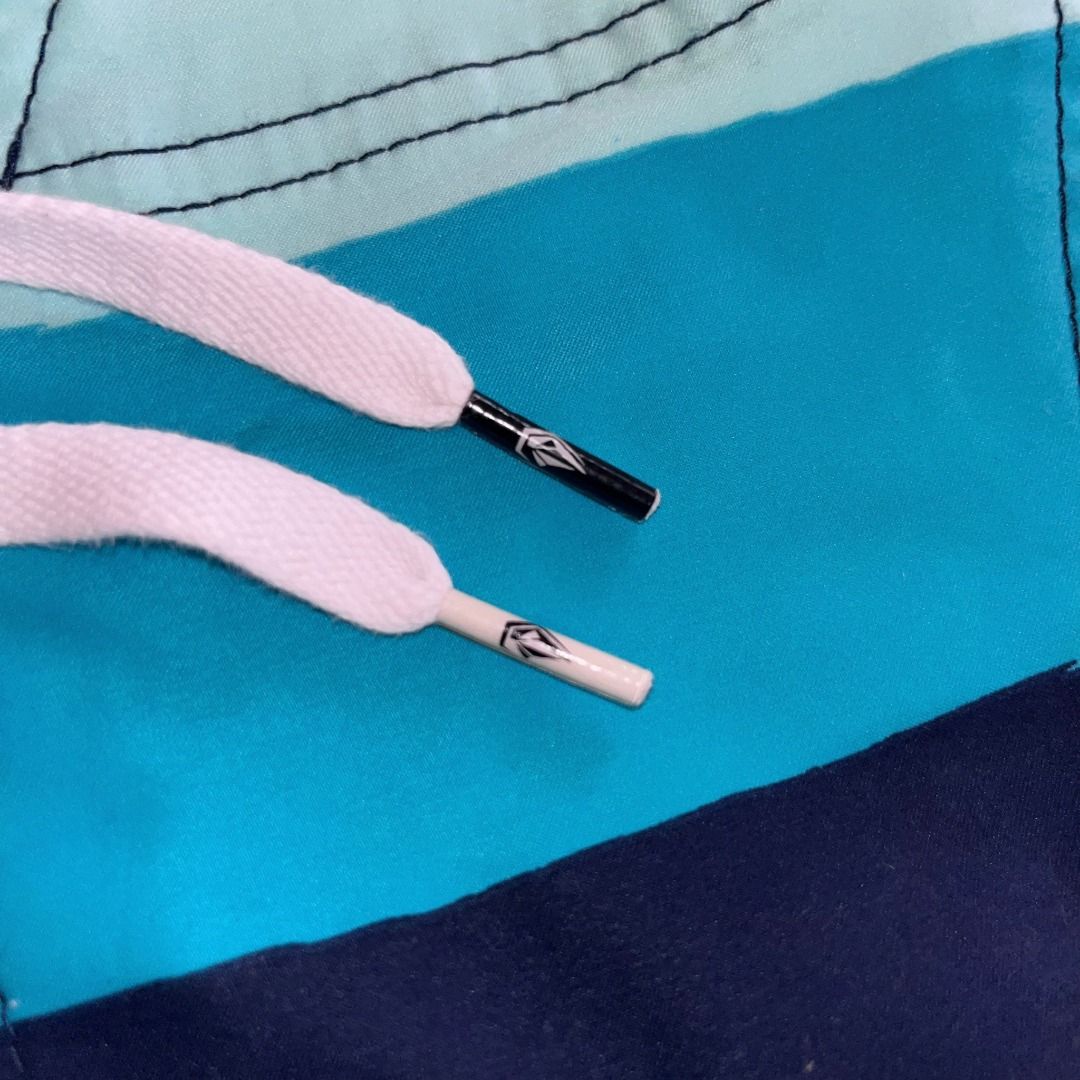 VOLCOM STRIPE BOARD SHORTS (Category: Swim Trunks & Board Shorts) located in Quezon. Submitted by ejay.thrift.clothes (Listing ID 1465826156, Image 3). Description: SMALL 25 X 18 NO ISSUE COLOR RATE: 10/10 AS NEW CONDITION FRESHLY WASHED, IRONED READY TO WEAR # 444.