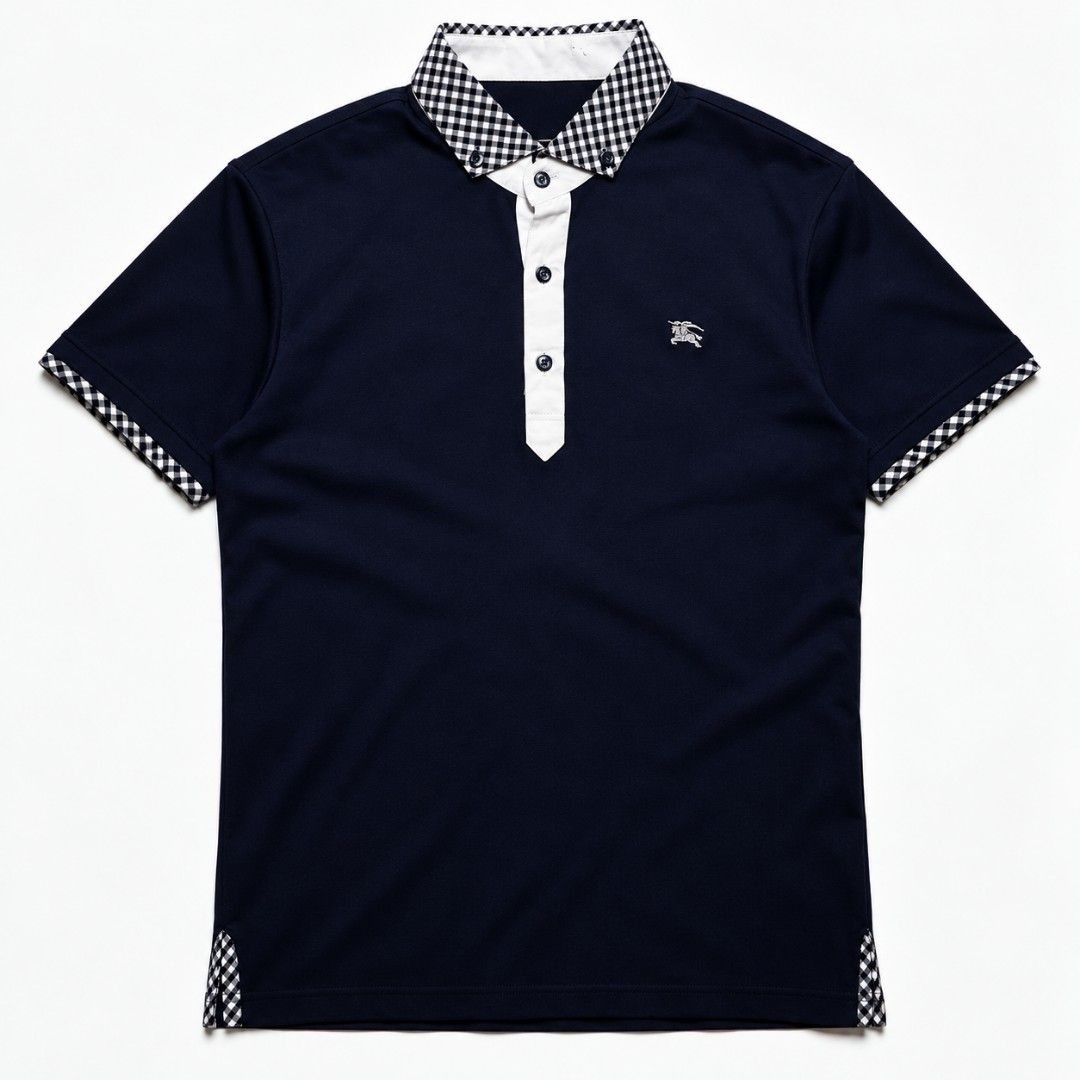 VTG Burberrys Navy Nova Check Polo (Category: Tshirts & Polo Shirts ) located in San Pablo. Submitted by refitsph (Listing ID 1465811609, Image 1). Description: - Width: 17.5 - Length: 26.5 - Legit / Authentic - Flawless ( cut tags ) - Already Washed and Ready to Wear.