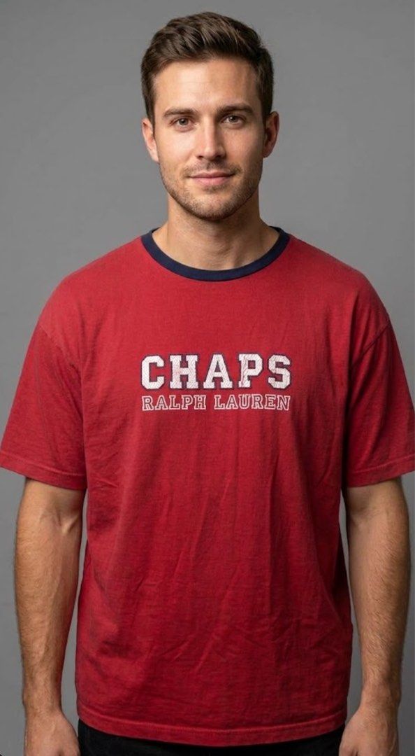 VTG CHAPS RALPH LAUREN TEE (Category: Tshirts & Polo Shirts ) located in Davao. Submitted by ronz31 (Listing ID 1465946150, Image 1). Description: PTPA/FS VTG CHAPS BY RALPH LAUREN TEE LEGIT/LARGE TO XL W:23" L:30 CRACKPRINT DESIGN LOGO VGOOD CONDI 9/10 DM📩.