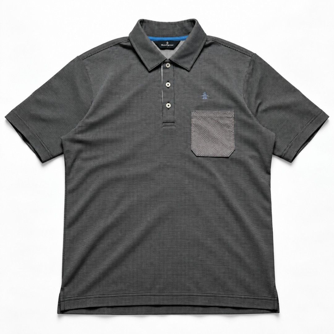 VTG Munsingwear Textured Polo (Category: Tshirts & Polo Shirts ) located in San Pablo. Submitted by refitsph (Listing ID 1465810815, Image 1). Description: - Width: 21.5 - Length: 29 - Legit / Authentic - Flawless - Already Washed and Ready to Wear.
