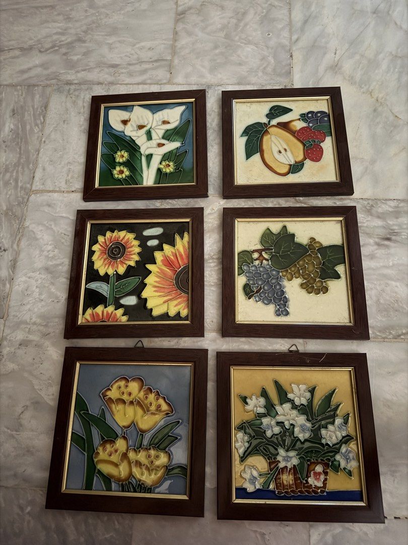 Wall decor (Category: Wall Decor) located in Manila. Submitted by bondea (Listing ID 1465949870, Image 1). Description: Take all at P500 - 6 pcs P100 each Nice in actual.