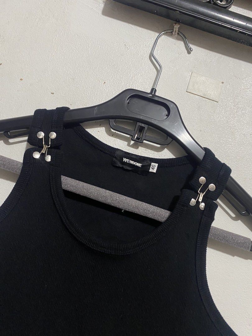 WELLDONE GAULTIER TANK TOP (Category: Others Tops) located in Caloocan City. Submitted by alexahvaldez (Listing ID 1465878409, Image 2). Description: 14 width stretchable 20 length verygood condition check last pic dm me ur best offer📲.