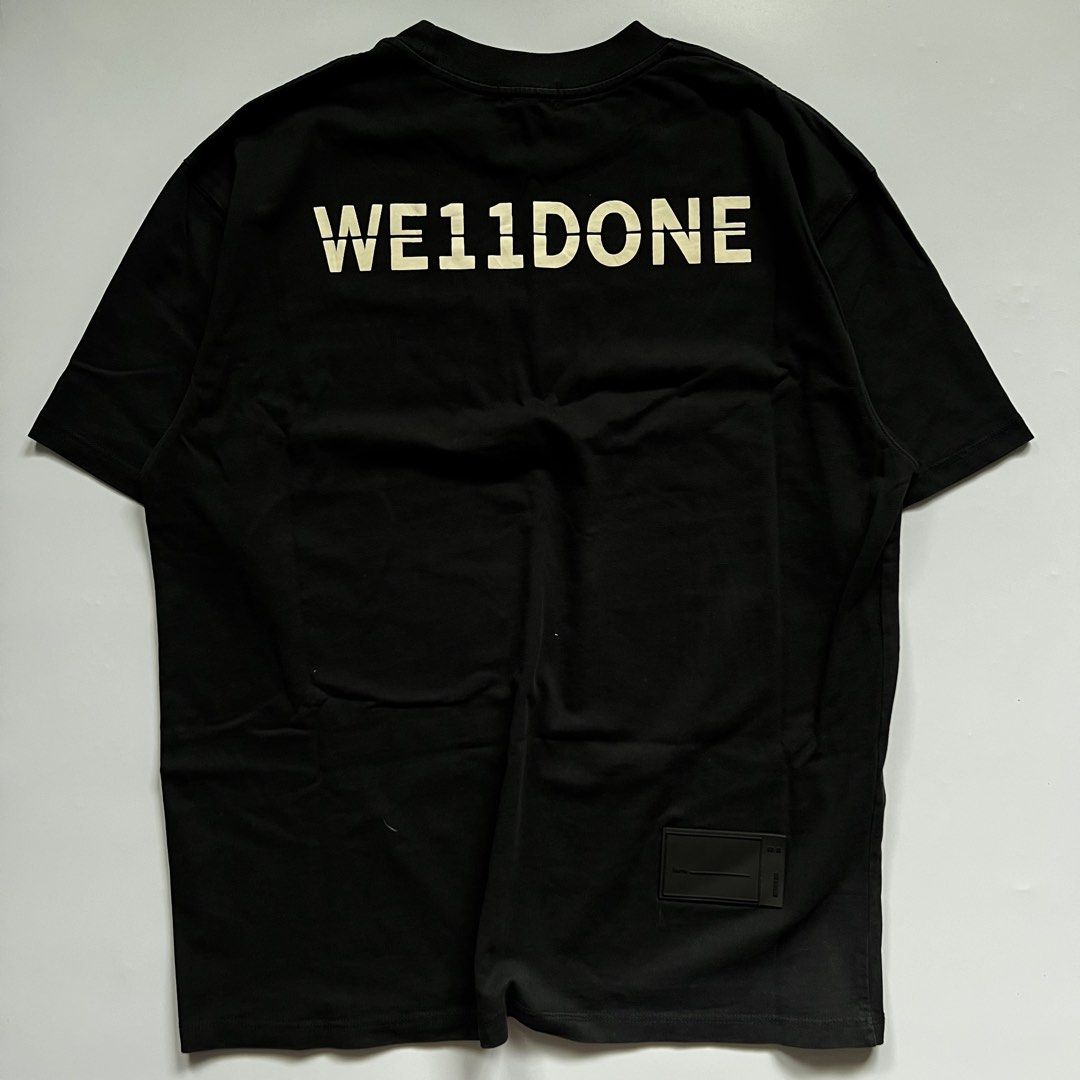Welldone Mullet Script Tee (Category: Tshirts & Polo Shirts ) located in Makati City. Submitted by merto_side (Listing ID 1465820649, Image 2). Description: Welldone Mullet Script Tee Dimes:W23xL29 Issue:none Authentic 100% ₱700 +Shipping Fee.