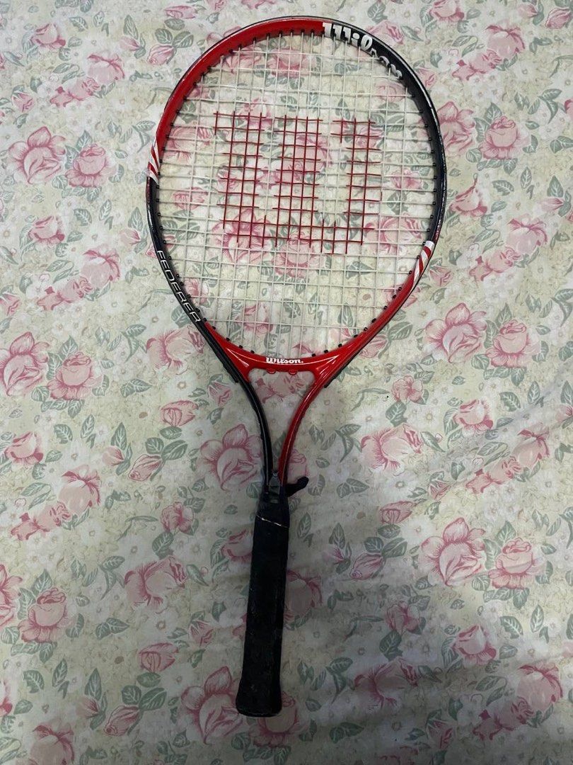 WILSON Training/ beginners racket 1k each preowned . needs restringing (Category: Racket and Ball Sports) located in Quezon City. Submitted by balikbayanbuddy (Listing ID 1465893884, Image 3). Description: .