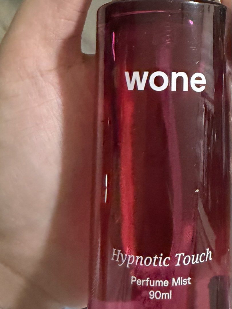 Wone perfume mist hypnotic touch toni sia collab (Category: Fragrance & Deodorants) located in Quezon City. Submitted by risse_declutters (Listing ID 1465898341, Image 3). Description: Impulse buy.
