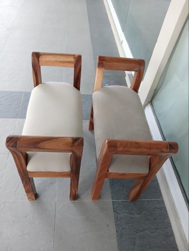 Wooden Bench with Padded Seat (Category: Chairs) located in Mandaluyong City. Submitted by candy.lo. (Listing ID 1462765430, Image 3). Description: We are starting our function+feel furniture business… For now , we are offering pre orders for this stool function + feel: “Solid wood accent bench with linen-upholstered seat — perfect for an entryway, vanity, or extra seating.” Also, an ideal entryway for tying shoes. Measurement is 56 x 25 x 53 cm 