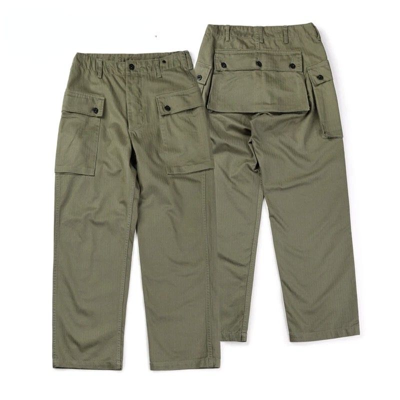 Workware USMC P-44 HBT trouser monkey pants (Category: Trousers) located in Baguio. Submitted by archival_thrifted.ph. (Listing ID 1465860220, Image 1). Description: FOR SALE‼️ . WORKWARE USMC P-44 HBT TROUSER MONKEY PANTS . EXCELLENT CONDITION .SIZE 32 ON TAG .PHP 2000 PLUS SF .❌❌ COP/COD .MOP GCASH .COURIER J&T .BAGUIO AREA .DM FOR SURE BUYER TY.