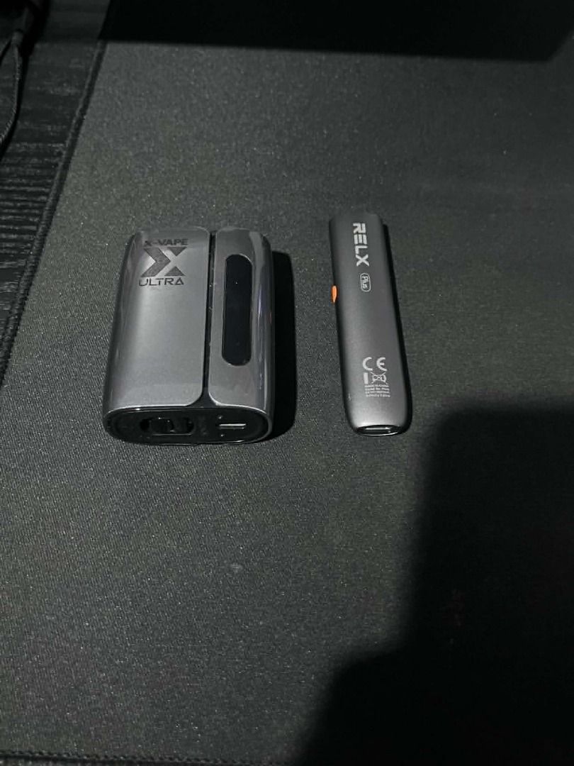 x-vape ultra and RELX infinity 2 plus (both device only) (Category: Massage Devices) located in Caloocan City. Submitted by truepenguin_7c0ffe (Listing ID 1465878667, Image 1). Description: x-vape ultra and RELX infinity 2 plus (both device only).