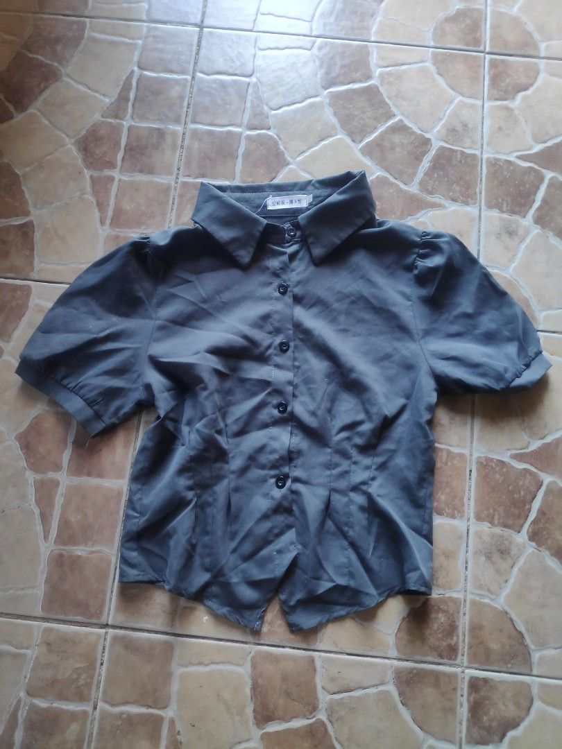 y2k grunge evisu fitted button up top (Category: Blouses) located in Agoo. Submitted by ccocooo (Listing ID 1465906336, Image 1). Description: 𖹭 price is negotiable! 𖹭 mop: gcash & maribank 𖹭 dm for more info!.