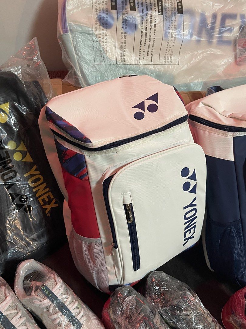 Yonex Bagpacks (Category: Backpacks) located in Antipolo. Submitted by uatomnla (Listing ID 1465937760, Image 2). Description: Yonex bagpack Brandnew Best for badminton and pickleball bagpack! PU Leather super durable ₱1500 pesos only.