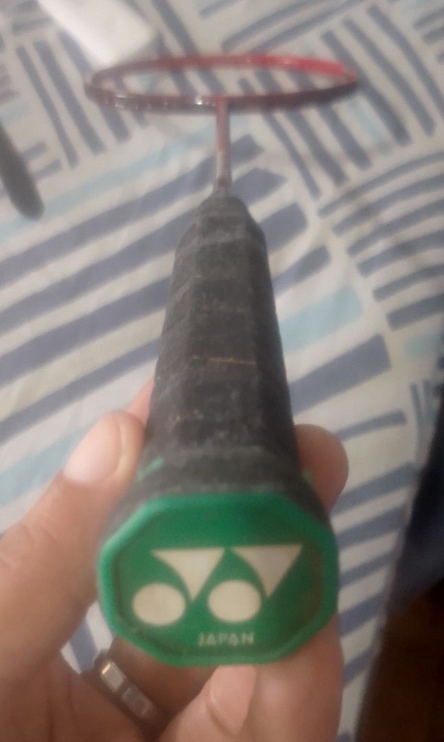 Yonex Muscle Power 100 SP Badminton Racket with Free Yonex Bag included!!! (Category: Racket and Ball Sports) located in Manila. Submitted by andypecho345843 (Listing ID 1465183649, Image 1). Description: - Price slightly negotiable for sure buyers!!! - Model: Yonex Muscle Power 100 SP - Origin: Made in Japan - Color: Red frame - Specs: Even balance design, long size configuration - Condition: Classic professional model with minor wear on the fra