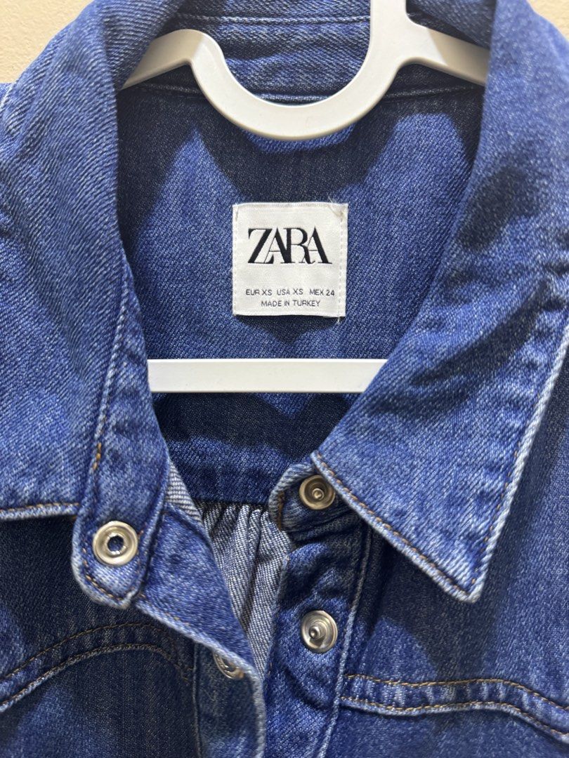 Zara Denim Dress (Category: Dresses) located in Caloocan City. Submitted by vanityplum (Listing ID 1465859203, Image 2). Description: .