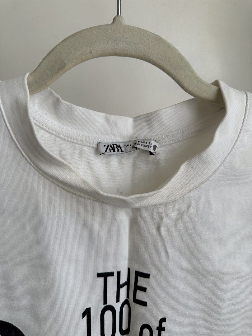 ZARA Disney Shirt (Category: Shirts) located in Cebu City. Submitted by diabriciaa (Listing ID 1465786760, Image 2). Description: ✿ READ BIO FIRST ✿ FIRST TO PAY GETS THE ITEM ⭑.ᐟ NO COD, PAYMENT FIRST BASIS ⭑.ᐟ about the item ╰┈➤ Never Used, No flaws ╰┈➤ Can fit S-M RFS: dECLUTTERING.