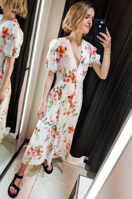 Zara Dress (Category: Dresses) located in Iloilo. Submitted by curatedclobykaia_ (Listing ID 1465787482, Image 2). Description: .