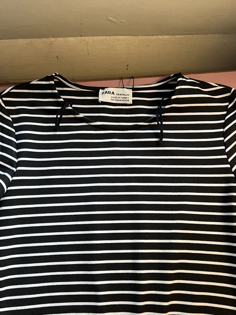 zara striped bodycon dress (Category: Dresses) located in Davao. Submitted by hojichafromsips (Listing ID 1465892501, Image 3). Description: -dvo based -size S -MOP: gcash -MOD: maxim meetup: jollibee circumferential rd. (near dmsf).